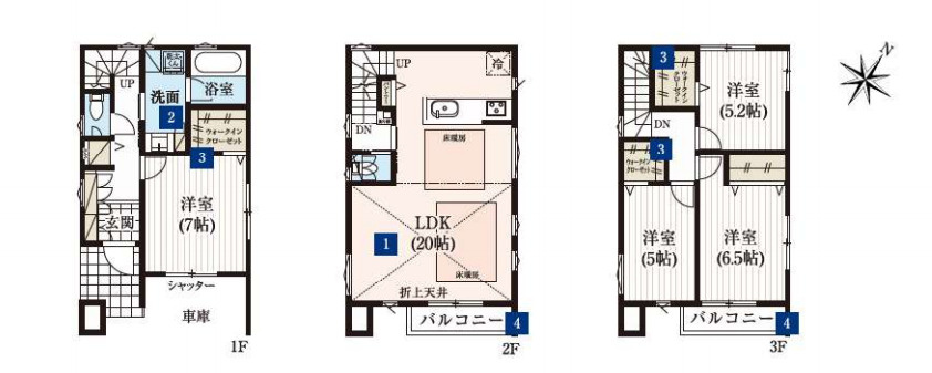 大宮盆栽町　2期　新築一戸建て　ヒルズ　B
