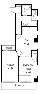 【間取り】 | エールメゾン美浜