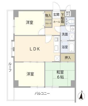 ジョイム毛呂山の間取り