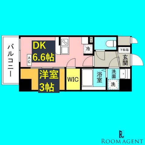アーチレジデンス名駅北の間取り
