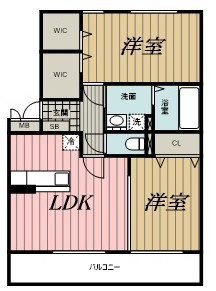 リビングタウンみつわ台の間取り