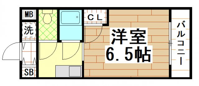 ロイヤルアーク八戸ノ里の間取り