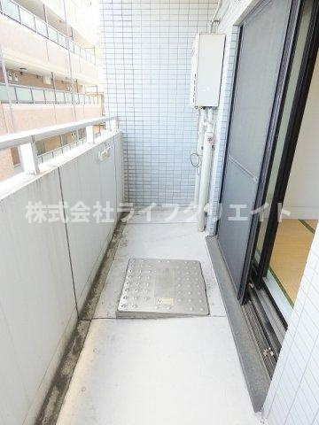 パークサイド石坂のバルコニー