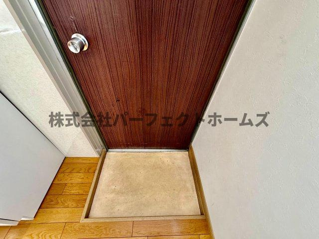 友田ハイツⅡの玄関|毎日通る玄関はこちらです