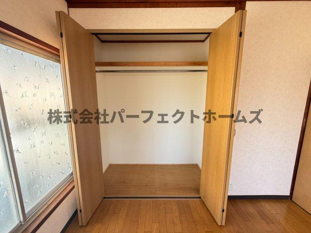 友田ハイツⅡの収納|大きなものも収納できそうです