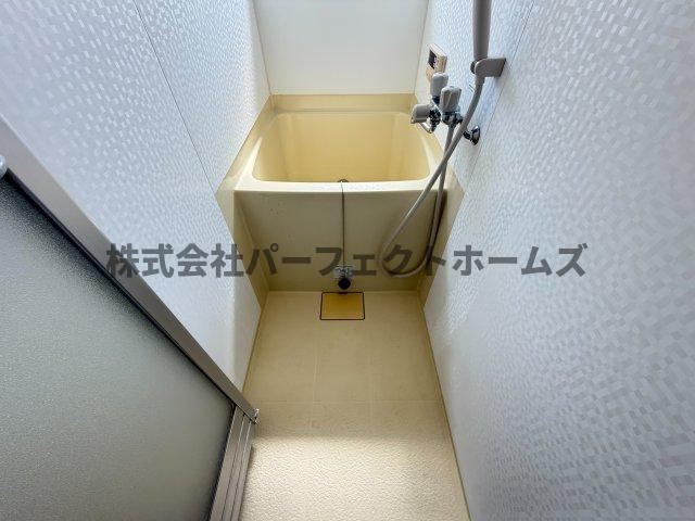 友田ハイツⅡの浴室|ゆったり過ごせるお風呂です