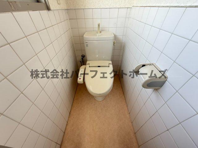 友田ハイツⅡのトイレ|ゆったりとした空間のトイレです