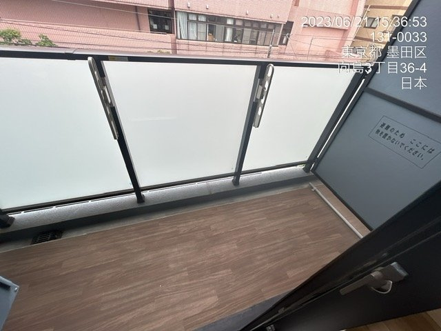 エステムプラザ凌雲閣のバルコニー