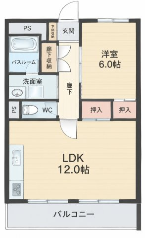 【間取り】 | 山本マンション