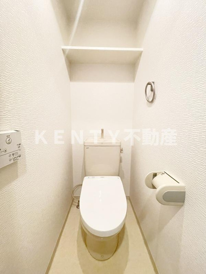 【トイレ】 | グランヴァン戸越銀座 | コンパクトで使いやすいトイレです