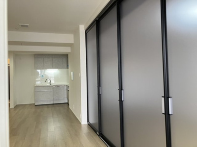 【居間・リビング】 | 晴海アイランドトリトンスクエアビュータワー | 間仕切りを出した時のLDK。