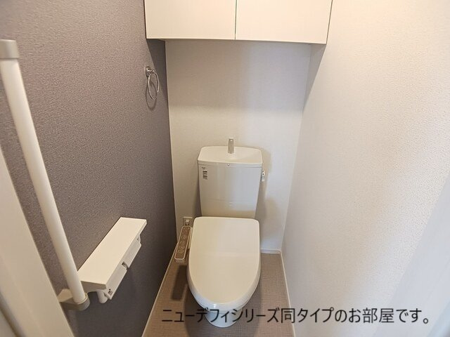 カーサ　福岡　Ⅰのトイレ|シンプルで使いやすいトイレです
