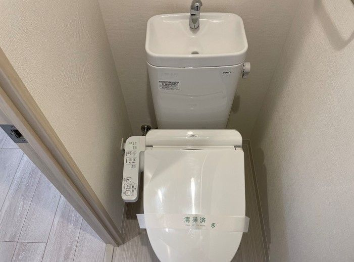 江東区森下４丁目の賃貸マンションのトイレ