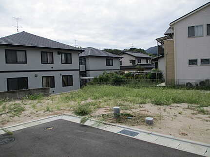 廿日市市地御前３丁目の前面道路含む現地写真
