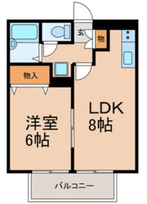 仲介手数料（賃料の1.10ヵ月）の50％OFF対象物件！の間取り