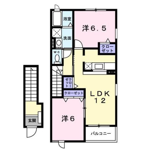 【間取り】 | ドミールＥ