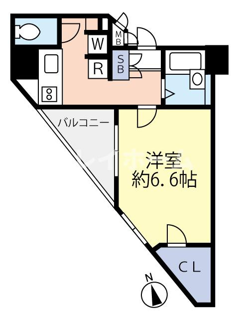 グランヴァン戸越銀座の間取り