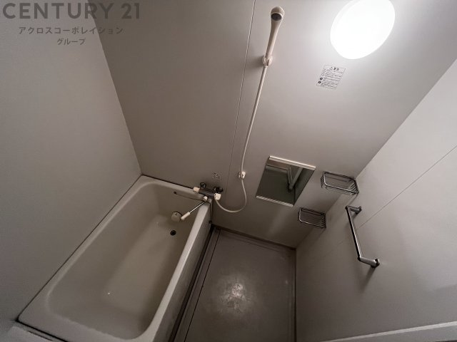 追い焚き機能付きのバスルーム♪