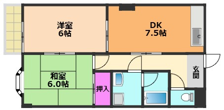 シエテ高槻の間取り