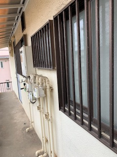 【設備】 | 洗濯機置き場（共用廊下）