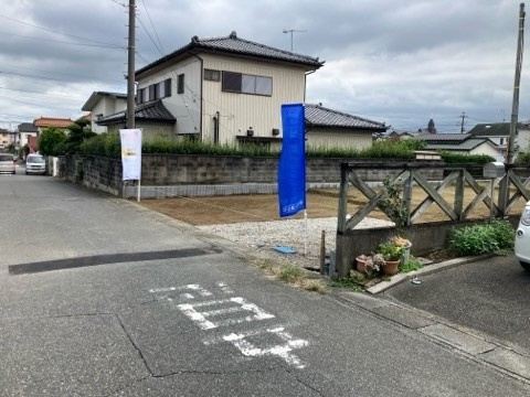 BLOOMING GARDEN　深谷市上野台の前面道路含む現地写真