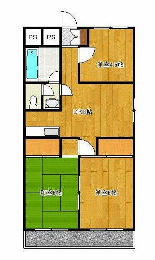 葵マンションの間取り