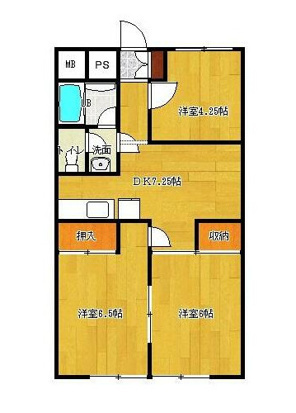 葵マンションの間取り