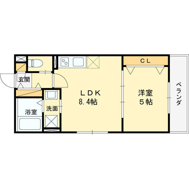 ティアラ豊川の間取り