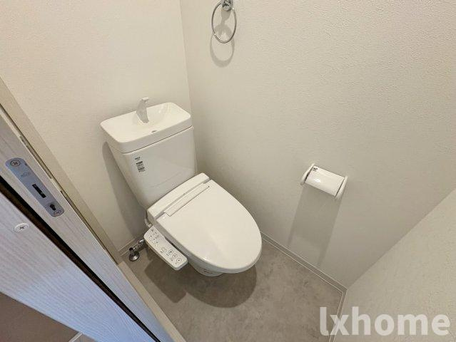 ティアラ豊川のトイレ|落ち着いた色調のトイレです