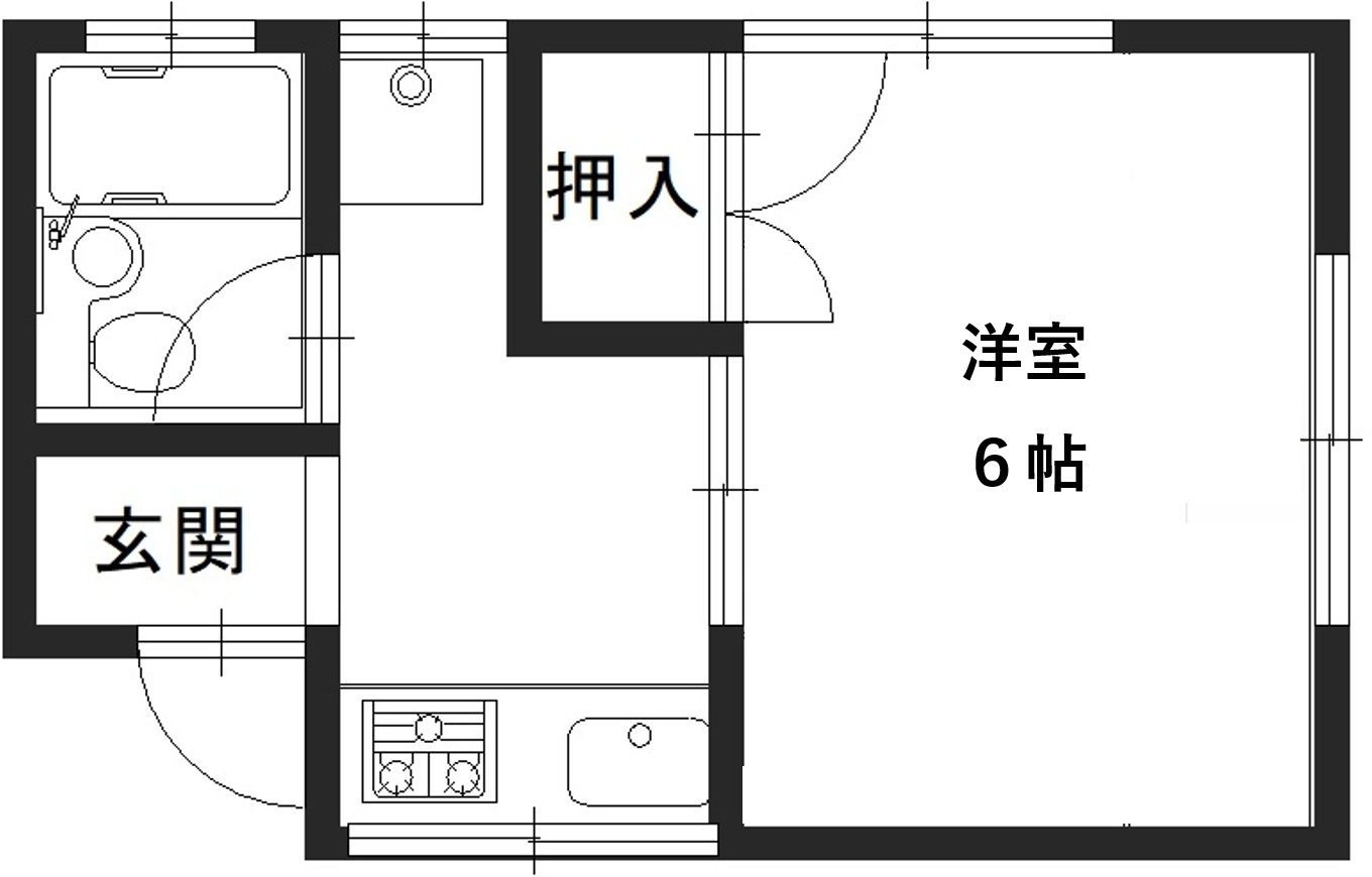 サントピアハイツの間取り