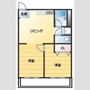 【間取り】 | パークハイツ浜寺