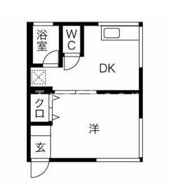 BN東池袋Ｂ棟の間取り