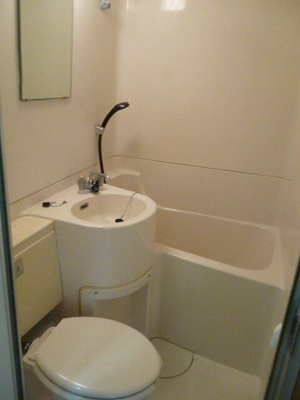 【トイレ】 | フジハイツ | 清潔感のあるトイレです