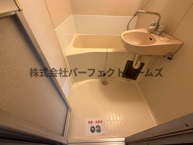 メーベルハイツの浴室|日々の疲れを癒すお風呂付です