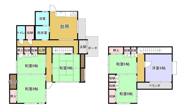 【商談中】花巻市南城　土地建物