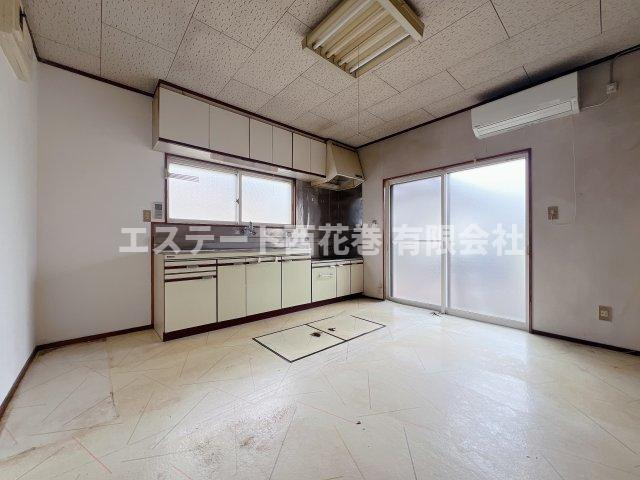 【商談中】花巻市南城　土地建物のキッチン