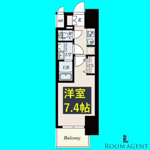S-RESIDENCE豊国通の間取り