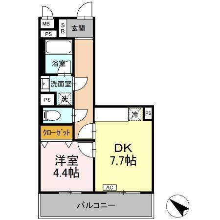 Royal　Hills（ロイヤルヒルズ）の間取り