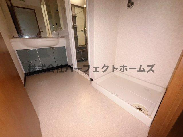 セザール枚方公園の洗面所|コンパクトで使いやすい洗面所