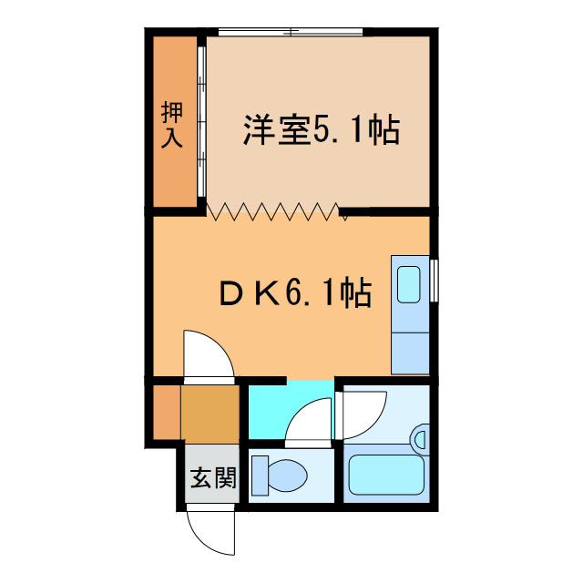 あんだマンションの間取り