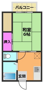 【間取り】 | ハイツ山川
