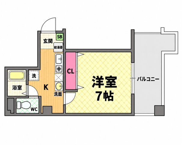 【間取り】 | ACTY北堀江