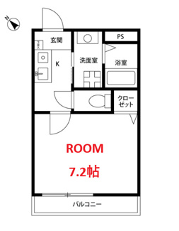 【間取り】 | アンプルールフェール上永谷