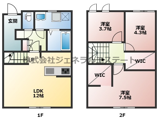 フォレストメゾンのざきの間取り