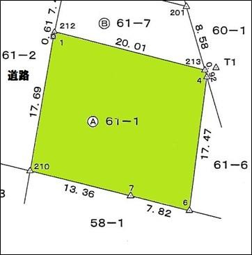 売地№108上市町放土ヶ瀬新