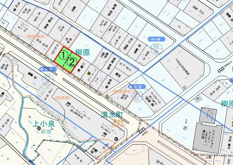 売地No.218柳原（2区画）