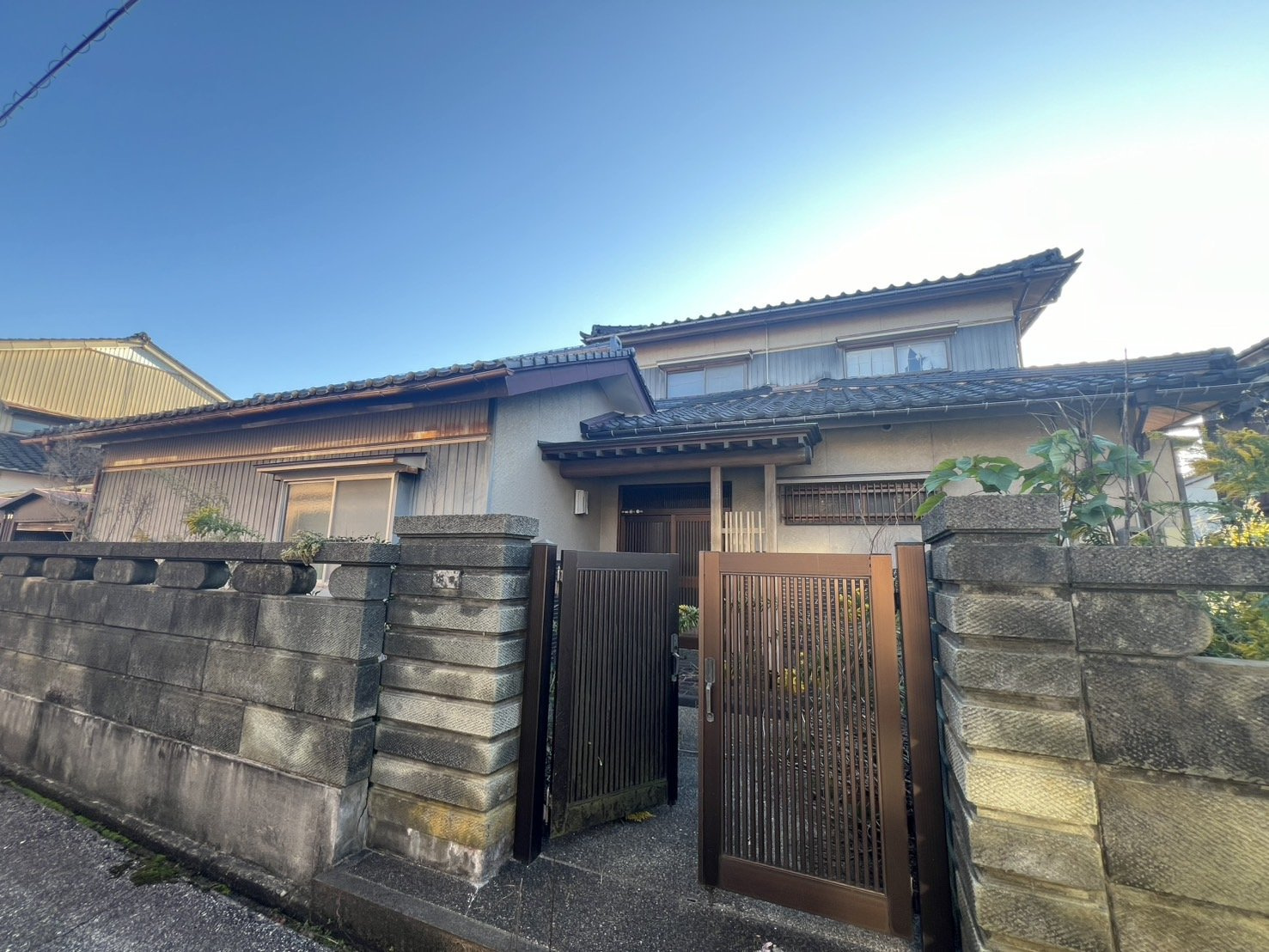 常盤町　売家の外観