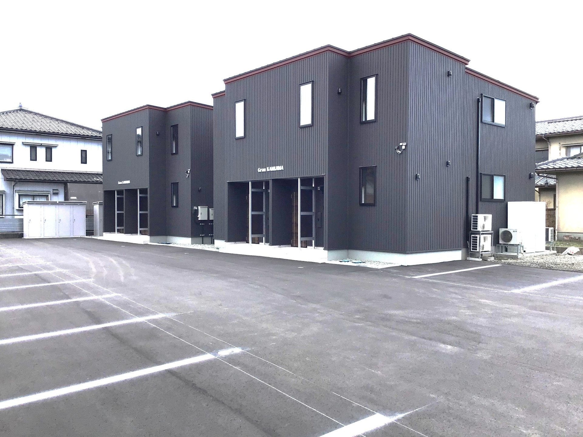一棟売りアパートの外観