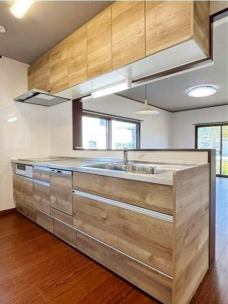 有金 中古住宅のキッチン