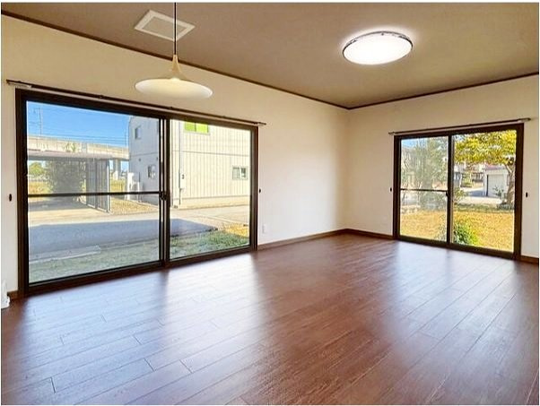 有金 中古住宅の居間・リビング